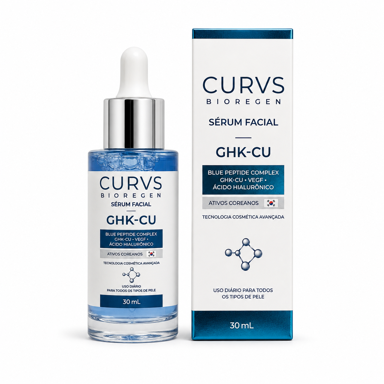 Sérum Facial CURVS BIOREGEN GHK-Cu 30ml